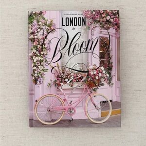 London in Bloom Hardcover Book - Pink Floral Cover